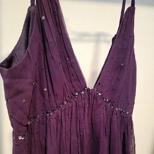 BCBG Max Azria dress, purple, 12